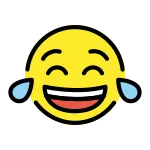 Face With Tears Of Joy SVG Icon